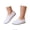 White, variant on Huanglei Girls Ballet Gymnastics Dance Shoes Breathable Casual Sandals For Toddlers And Kids Flexible Sole Lightweight , Size 11 ,Black