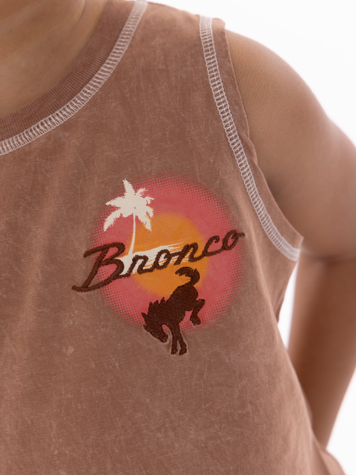 Ford Bronco Toddler Boys Tank Top with Front and Back Graphics, Sizes 12M-5T