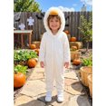 thumbnail image 6 of RUINIXCW Toddler Baby Costume Romper Cute Animal Long Sleeve Hooded Zipper Jumpsuit, 6 of 8