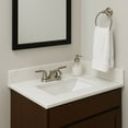 thumbnail image 2 of Design House Calesco Calacatta 31" Quartz Vanity Top with Backsplash and 22" Side Splash, Single Hole, 2 of 4