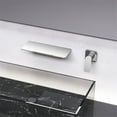 thumbnail image 3 of Cfowner Wall Mount Bathtub Faucet, Single Handle Bathroom Faucet, 2 Hole Waterfall Spout Faucet, Chrome, 3 of 5