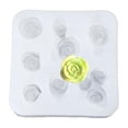 thumbnail image 2 of 3D Rose Silicone Candle Molds for Epoxy Resin Candle Soap Fondant Chocolate Candy Baking Cement Clay Silicone Molds, 2 of 9