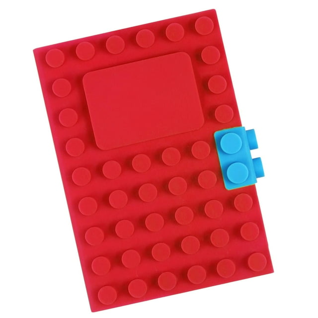 GUOOL Carnet de Construction A6 Design Résistant à l'Usure pour Bureau Écriture Rouge