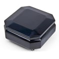 thumbnail image 1 of Modern Metallic Midnight Blue Beveled Musical Jewelry Box - La Traviata, 1 of 2