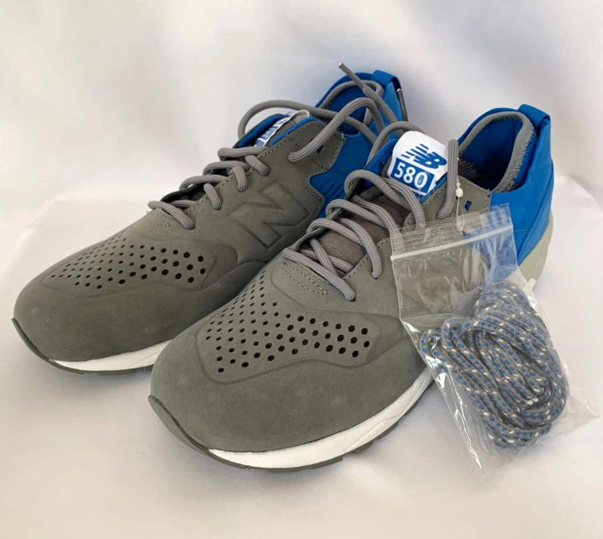 NIB NEW BALANCE 580 x COLETTE Mens 12 Blue Gray ReEngineered 