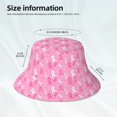 thumbnail image 3 of Fotbe Breast Cancer Awareness (3) Sombrero Tipo Pescador con Estampado – Sombrero de Sol de Algodón de Moda para Playa, Golf, Pesca, 3 of 6