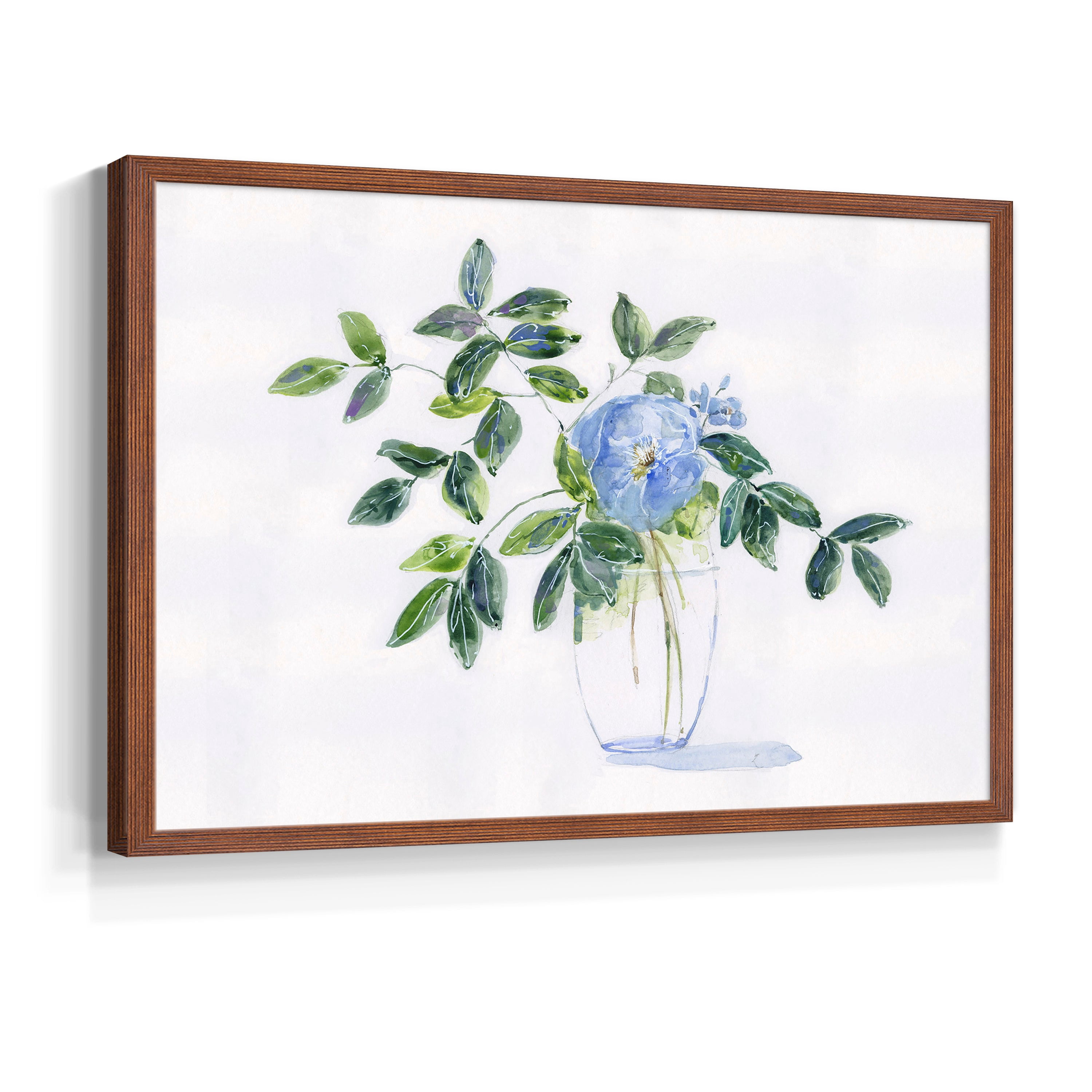 Rustic Simplicity I by Sally Swatland - Restickable Framed Giclée Print