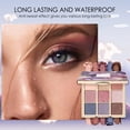 thumbnail image 4 of Paleta de sombras de ojos Catkin Sparkly Matte Glitter 9 colores, 4 of 6