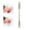 nude pink, variant on Professional UV Gel Nail Brush for Gradient Shading, Double Head Nail Art Sponge Pen , Precision Pointed and Round Tips for DIY Manicure Tool Gift