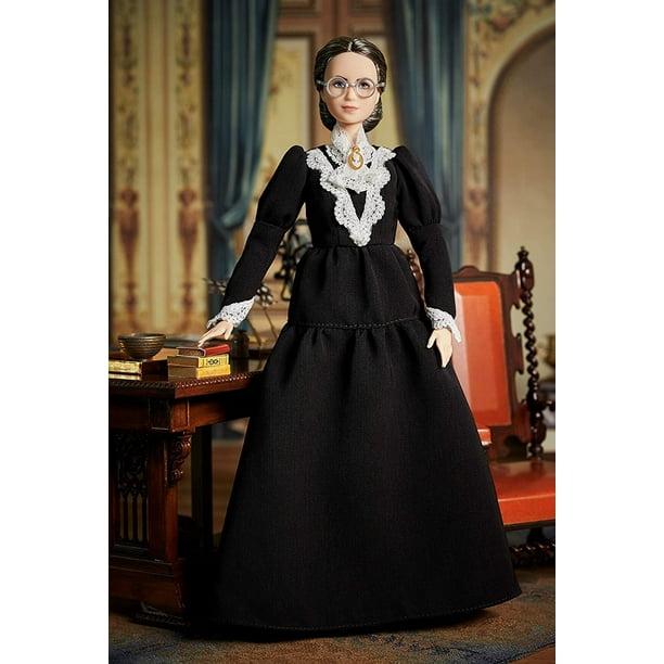 Susan B-Barbie Inspiries Susan B, Anthony coleccionable Muñeca, aprox. 12 pulgadas, vistie Barbie Barbie