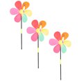 thumbnail image 4 of CIMAXIC Dragonfly Garden Pinwheels for Decor Use Made of Durable PVC Multi Color 3 Pcs,18.9"X11.02"X0.2", 4 of 5