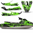 thumbnail image 2 of Wholesale Decals Jet Ski Graphics kit Sticker Decal Compatible with Sea-Doo GTS 1992-1997 - Reaper V2 Green, 2 of 4