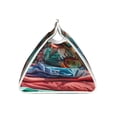 thumbnail image 3 of Lsque Tropical Vacation Essentials Printed Long Tissue Box Cover Holder, Facial Paper Organizer Dispenser,Triangle with Bottom Belt, PVC Leather Decorative Organizer, 3 of 9
