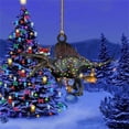 thumbnail image 4 of Party Decor 2025 Diy Cute Cartoon Dinosaur Ornament For Christmas Tree Decoration Car Rearview Mirror Pendant Crafts Collection, 4 of 7