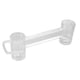 thumbnail image 5 of 430ml Beer Mug Double Conjoined Beer Glass Drop Resistant Acrylic Beer Cup Bar KTV Beer Glass, 5 of 5