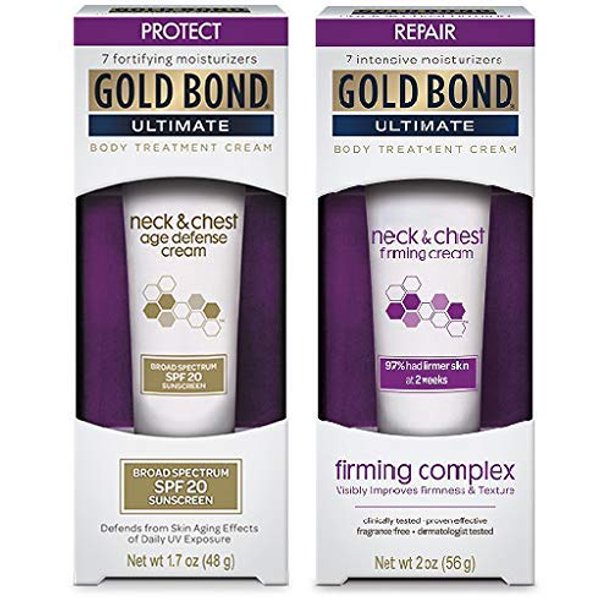 Gold Bond Ultimate Neck & Chest Firming, Day & Night Set