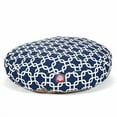thumbnail image 2 of MajesticPet 788995506317 Lit pour Animaux Rond 30 Po. Links, Bleu Marine - Petit, 2 of 4