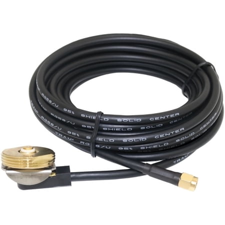 Tram 2252-SMA NMO 3/8"-3/4" Hole Mount With Cable & SMA Male Connector