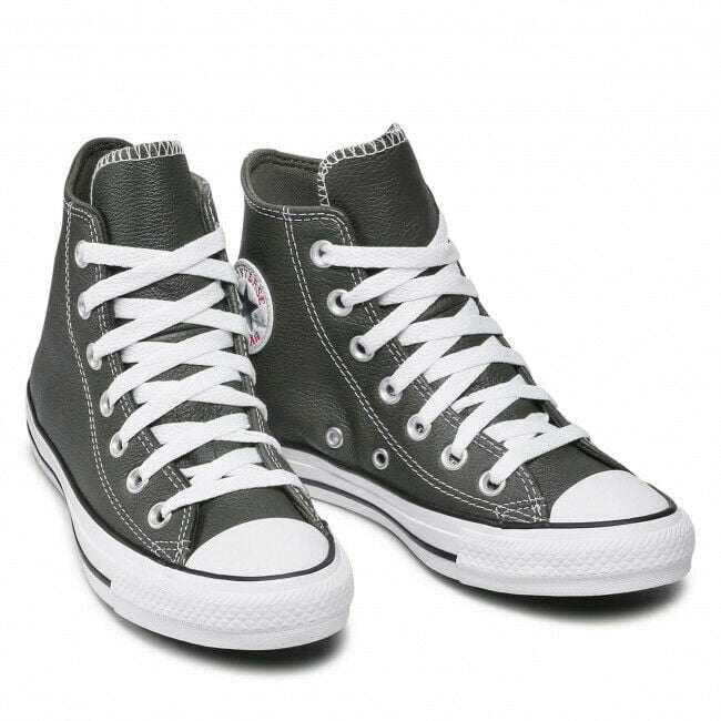 Converse Chuck All Star Hi 171461C Unisex Cargo Khaki Trainer Shoes HS73 (11.5) -