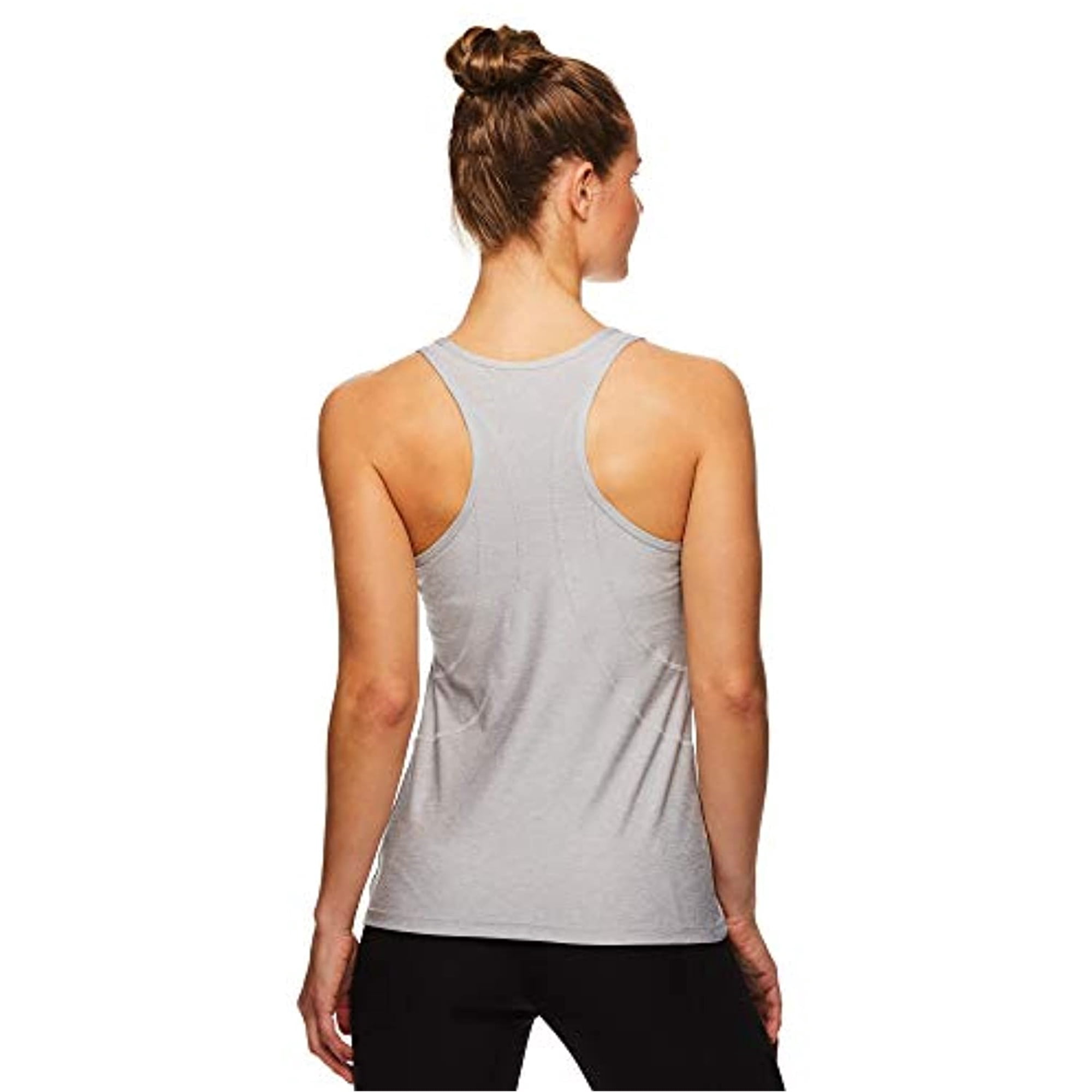 Reebok Debardeur en Jersey Marbre Femme Gris Grand Walmart