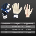 thumbnail image 4 of Manoplas de fútbol Guantes de portero de fútbol para niños y adultos Guantes de portero de portero d TOMSHOO Manoplas de fútbol, 4 of 7