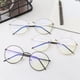 thumbnail image 2 of Gafas clásicas de Metal antiluz azul para hombre y mujer, anteojos de juego de ordenador con montura redonda Vintage, anteojos con bloqueo de rayos azules Tan Jianjun  unisex, 2 of 2