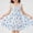 Light Blue, variant on NAISIBABY Girls Casual Dresses, Spaghetti Strap Summer Cute Floral Prints Flowy Party Birthday Sundress Red Size 7-8