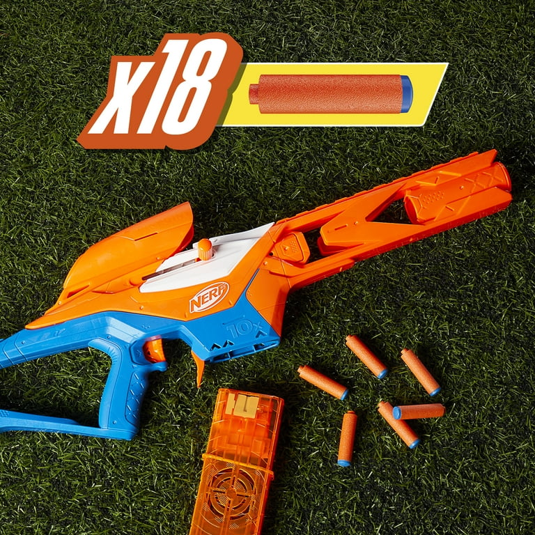 Nerf N Series Pinpoint Blaster, Clip, 18 Nerf N1 Darts Compatible Only with Nerf N Series Blasters