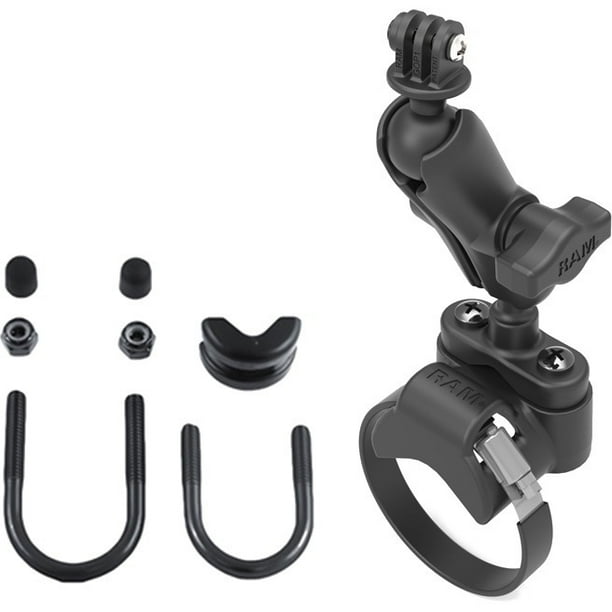 ATV/UTV Handlebar UBolt Mount with Action Camera Adapter