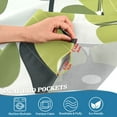 thumbnail image 5 of Yayeee Kitchen Curtains Tier Set of 2 Light Filtering 57"x36" Over Sink Window Panels, Gray Floral, 5 of 7