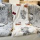 thumbnail image 2 of Manta de franela grande con dibujos animados de Hello Kitty, fantasma de Halloween, bonita manta de algodón para la siesta en el sofá, sábana para regalo de Navidad, 2 of 5