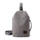 thumbnail image 1 of Hukapapa Nuevo bolso de lona para el pecho, bolso de pecho diagonal de gran capacidad para viajeros masculinos, gris, 1 of 5