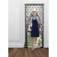 thumbnail image 5 of Pantalla de puerta instantánea Total Value Quatrefoil-Print Pet Friendly malla magnética, 5 of 5
