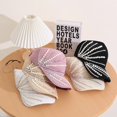 thumbnail image 3 of Sombrero de punto transpirable de moda, parasol, protector solar, que muestra la cara, pequeño sombrero de diamantes europeos y americanos que combina con todo, 3 of 6