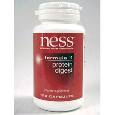Ness Enzymes, n ° 1 Protein Digest 180 caps