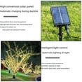 thumbnail image 2 of Outdoor waterproof solar led string lights 8 function remote control lights street lighting courtyard around tree decoration holiday lights, 2 of 3