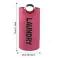 thumbnail image 2 of LPSSTORE Foldable Aluminum Handle Cloth Storage Laundry Hamper for Bathroom & Bedroom, 2 of 8