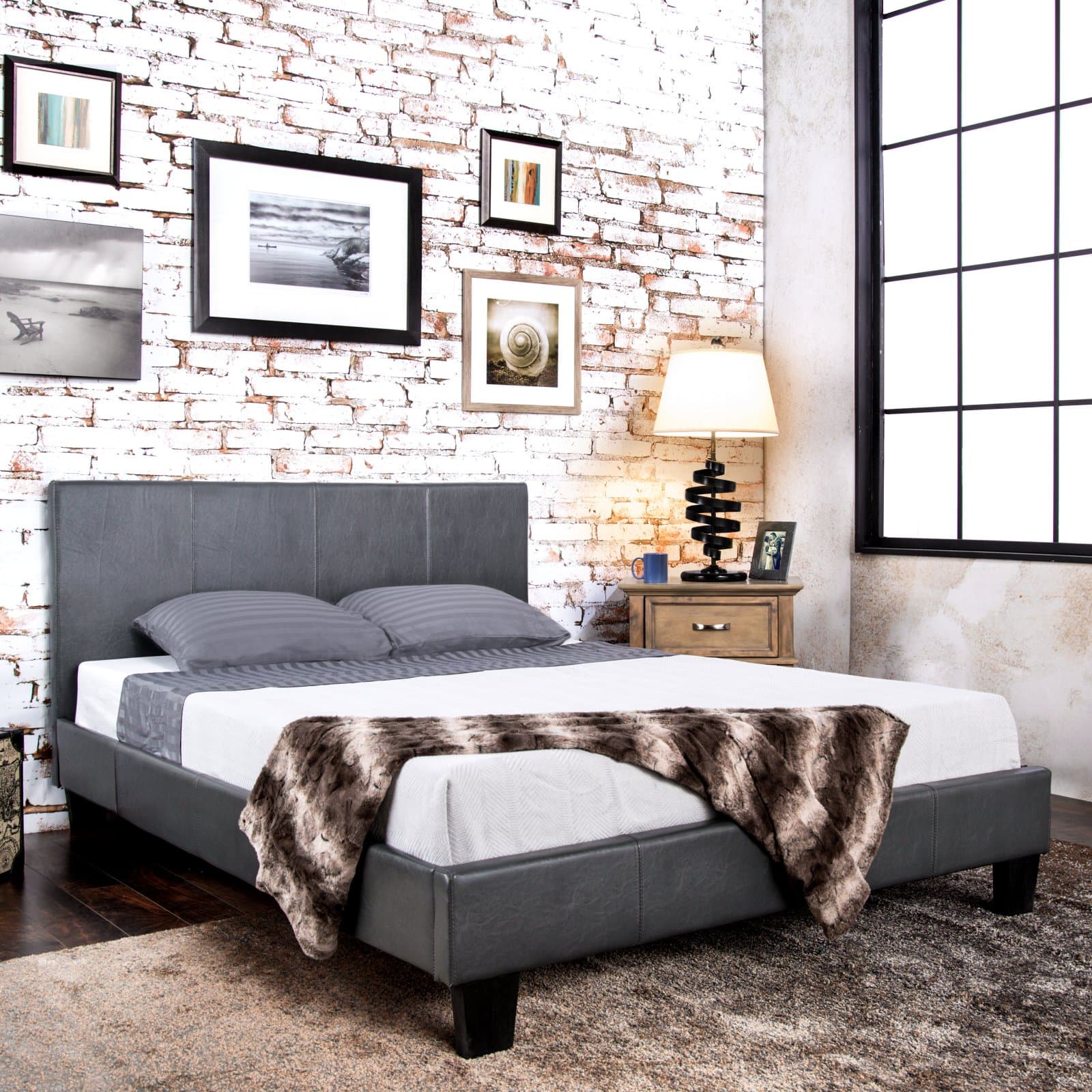 Furniture of America Ridgecrest Platform Bed - image 3 of 10