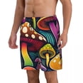thumbnail image 3 of Board Shorts Summer Psychedelic Hawaii Beach Short Pants Men Running Surf Fast Dry Printed Swim Trunks, 3 of 5