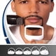 thumbnail image 4 of 5 Plantillas para Peinar Barba, para Afeitar Barba Francesa o Perilla, Herramienta para Dar Forma A los Bigotes, Color Negro., 4 of 5