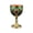 Green, variant on Ywmsfl Stylish 100ml Antique Themed Wine Cup Sturdy Alloy Metal Drinking Goblet Drinking Accessory For Pubs And Event
