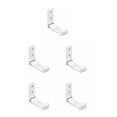 thumbnail image 2 of Inteprter Folding Hanging Hooks Aluminium Alloy Towel Foldable Strong Bearing Clothes Hanger Rack Home for Bathroom Bedroom Living Room Type8 NO8 Inteprter CBP259118, 2 of 4