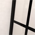 thumbnail image 5 of JERFIT 34x72 Inch Frameless Single Panel Shower Door, 8mm Tempered Glass with Matte Black Hardware, Open Entry Walk-In Design for Bathroom, 5 of 8