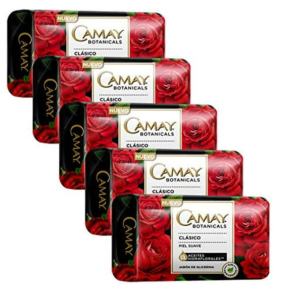 Camay Clasico Bar Soap 5 Bars x 150g