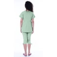 thumbnail image 2 of Moomaya Ensemble de Nuit pour Femmes Capri Coton 2 Pcs Chemises de Nuit, 2 of 6