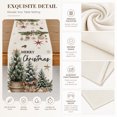 thumbnail image 6 of Sm:)e Green Cedar Tree Eucalyptus Christmas Table Runner, 13 x 72 Inch Farmhouse Table Decor, Universal for Winter Indoor Outdoor Kitchen, Home & Party Decoration, 6 of 7
