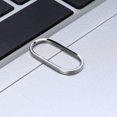 thumbnail image 2 of SASABAXI Silver Metal Camera Lens Clear Film 1Set Protective Cover for Mobile Phone, 2 of 8