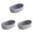 Z-Grey 3PCS, variant on kjfeif Small Woven Basket, Mini Cotton Rope Storage Basket, Tiny Easter Basket, Shelf Basket, Oval Decorative Toy Dog Cat Basket for Nursery, Kids Room, Empty Gift Basket, 11.8" x 6.69" x 3.63"