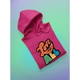thumbnail image 3 of Love For All Colorful Banner Hoodie Women -Smartprints Designs, Female x-Large, 3 of 4