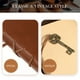 thumbnail image 5 of Cuaderno en blanco con tapa de PU de estilo Retro clásico, cuaderno en blanco con cuerda, cuaderno de notas, diario de viaje, cuaderno de bocetos (café), 5 of 6